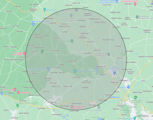 Radius 6 Miles
